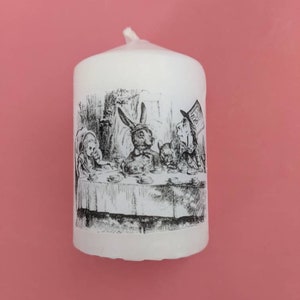 Alice in Wonderland Candle: Mad Hatter Tea Party Favor
