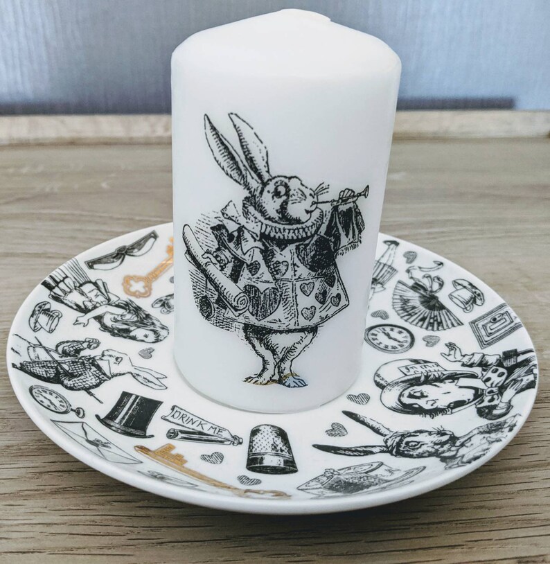 Alice in Wonderland Candle Alice in Wonderland Gifts Etsy UK