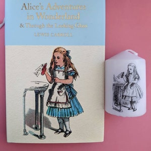 Alice in wonderland candle, Alice in Wonderland gifts, afternoon tea table  decoration,Alice theme wedding favours, stocking filler gifts