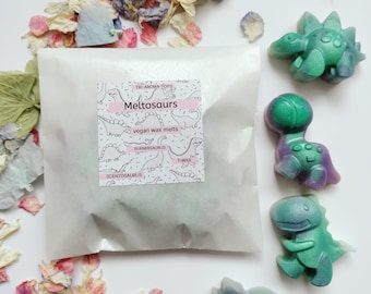 Dinosaurier Duft Melts: Vegane Aromatherapie mit ätherischen Ölen