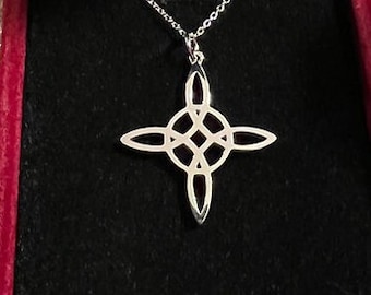 Witch's Cross Necklace