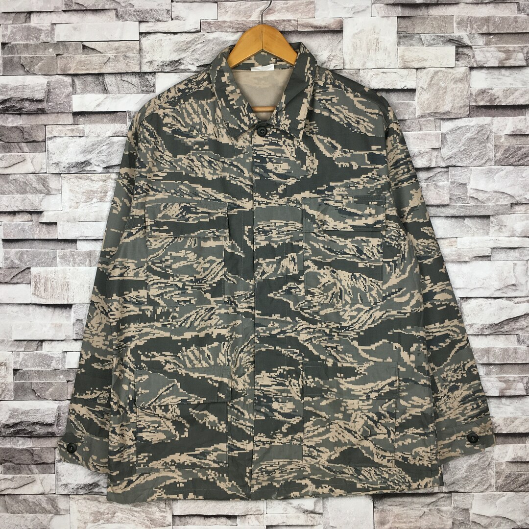 Vintage ARMY Jacket Digital Camouflage Design Four Pocket - Etsy