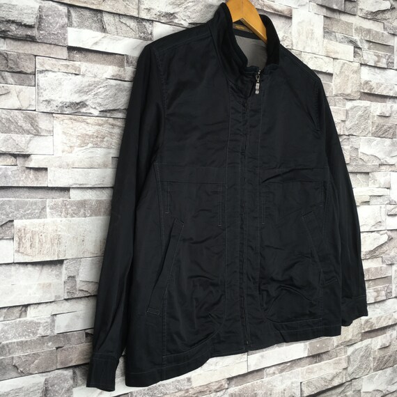 Vintage ARAMIS Chaqueta Negra Cremallera Up Sólido Bombers | Etsy México