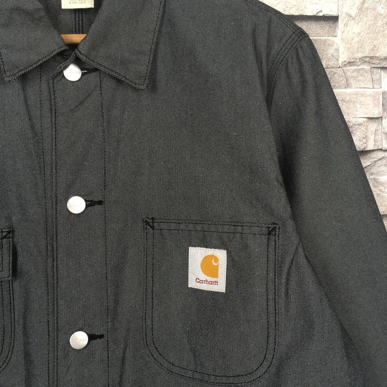 Vintage 1990s CARHARTT American Wokers Chore Jacket Four | Etsy