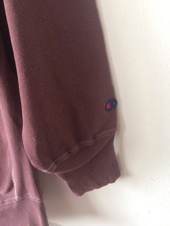 Vintage CHAMPION Sweatshirt Embroidered Logo Big … - image 4