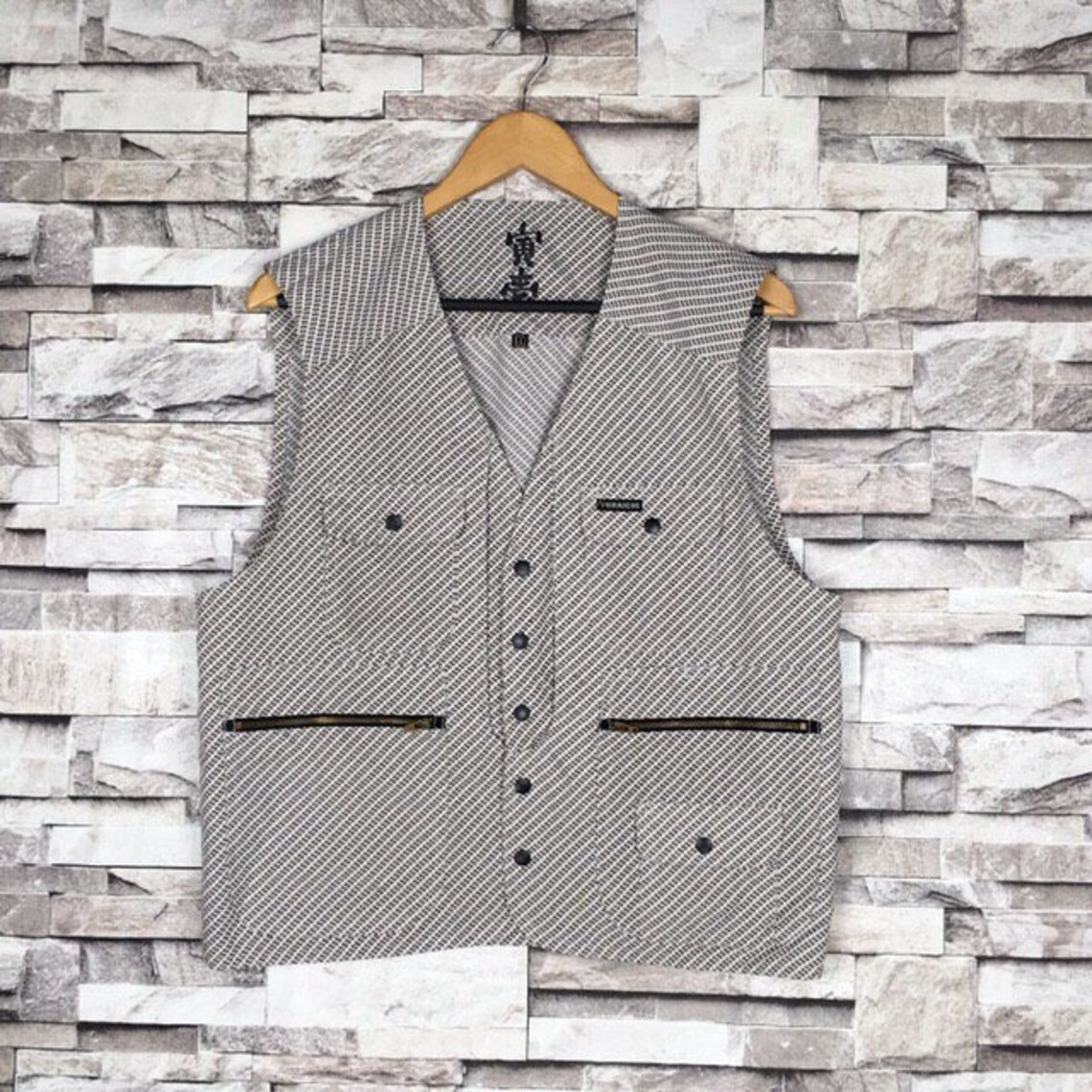 Vintage TORAICHI Japanese Brand Vest Jacket Sleeveless - Etsy