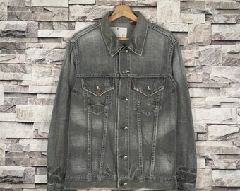 levis jacket grey
