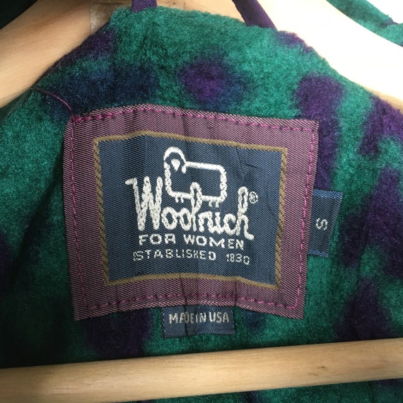 Vintage WOOLRICH American Branf For Women’s Bombe… - image 6