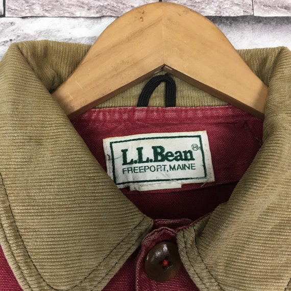 Ll bean denim clearance jacket