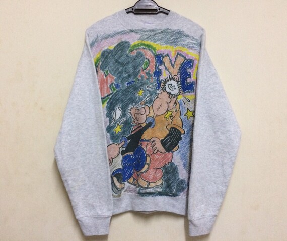 full print sweatshirt