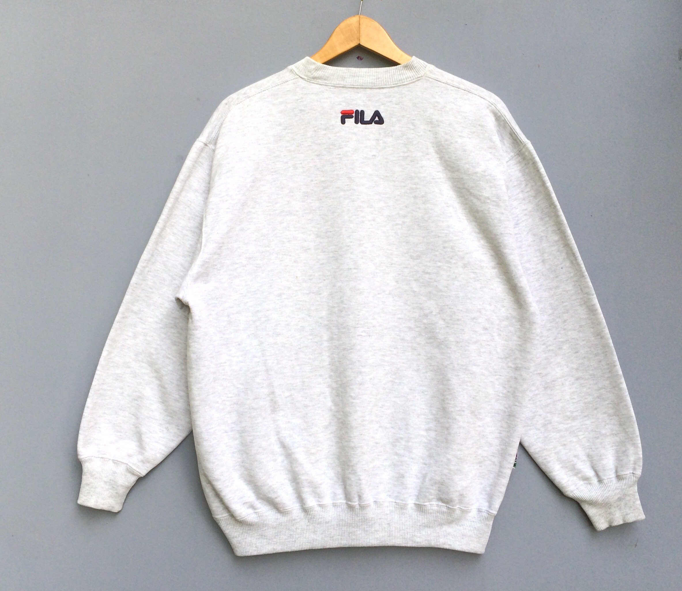 Vintage FILA BIELLA ITALIA Sweatshirt Embroidered Logo Casual | Etsy