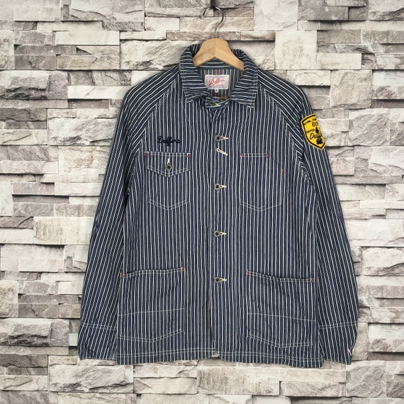 Vintage Duffer Hickory Striped Denim 