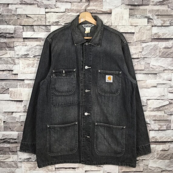 Vintage CARHARTT Denim Workwear Jacket 