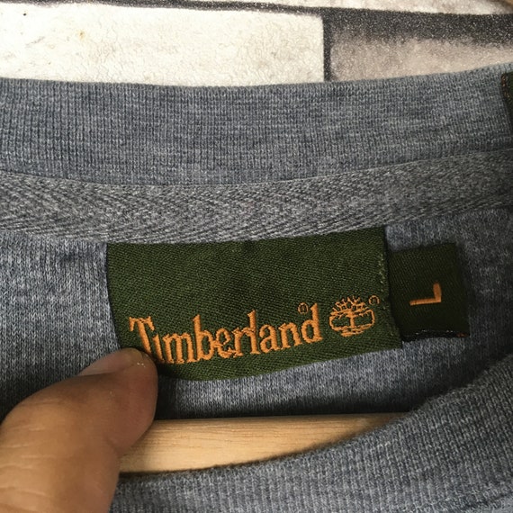 Vintage 90s TIMBERLAND Crewneck Sweatshirt Big Lo… - image 6