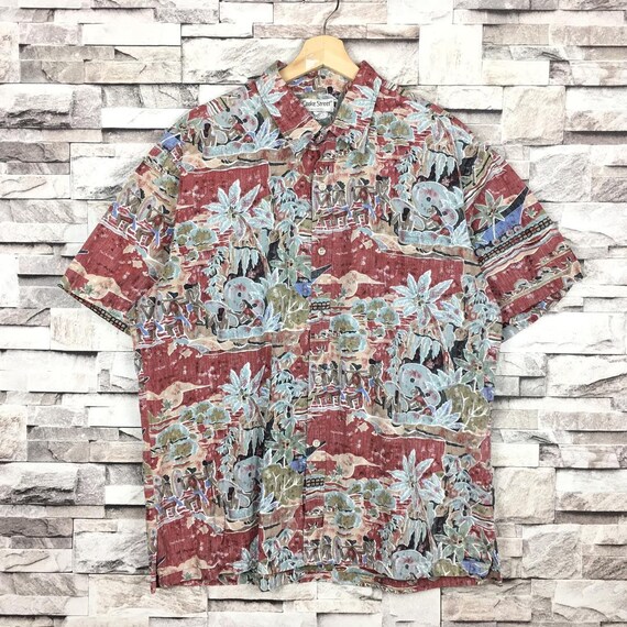 Vintage 90s COOKE STREET HONOLULU Hawaiian Shirt Button Down | Etsy