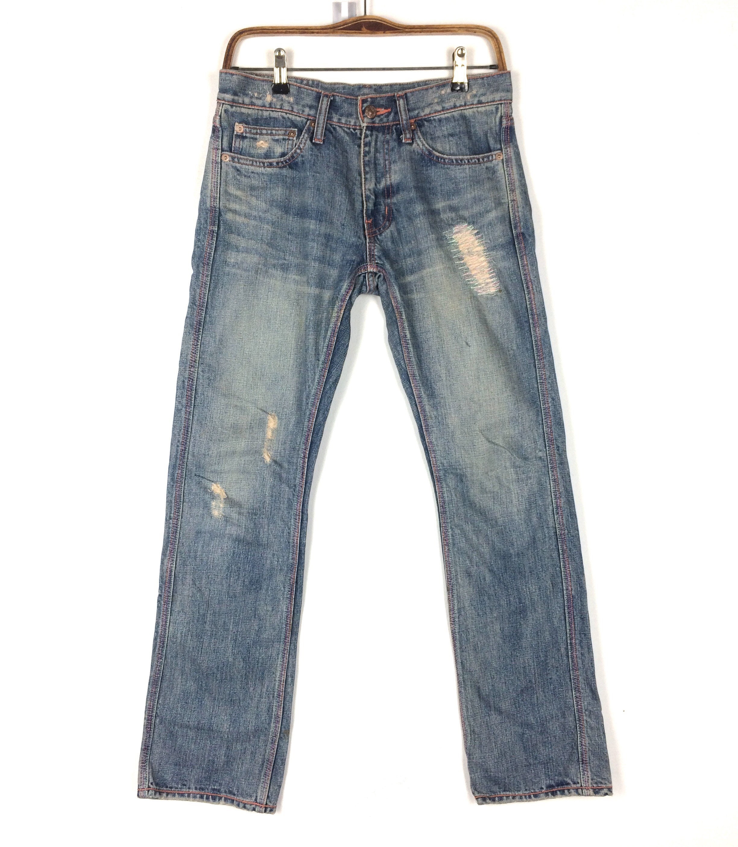 Rare X-GIRL Japanese Brand Denim Jeans 
