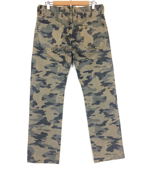 please jeans camo