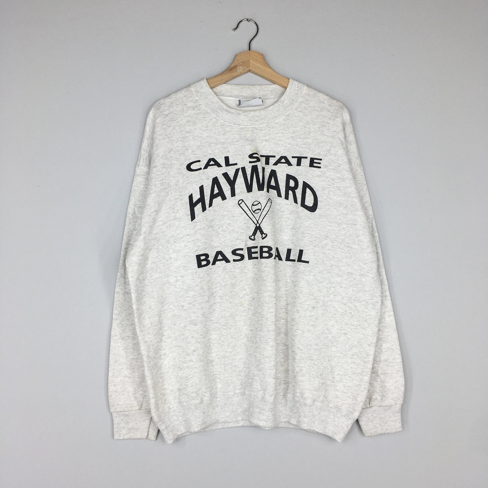 Vintage 90s CAL STATE HAYWARD Baseball Team Sweasthirt Big - Etsy