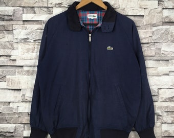 lacoste harrington jacket navy