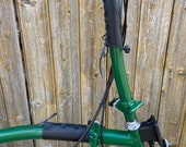 Brompton Frame Cover Lace on Leather Frame Protector for Brompton Bicycle Etsy Australia