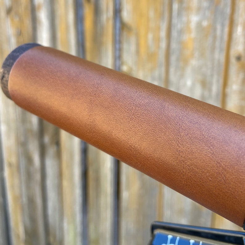 Leather Handlebar Grips for Brompton Bicycle Full Grain Etsy