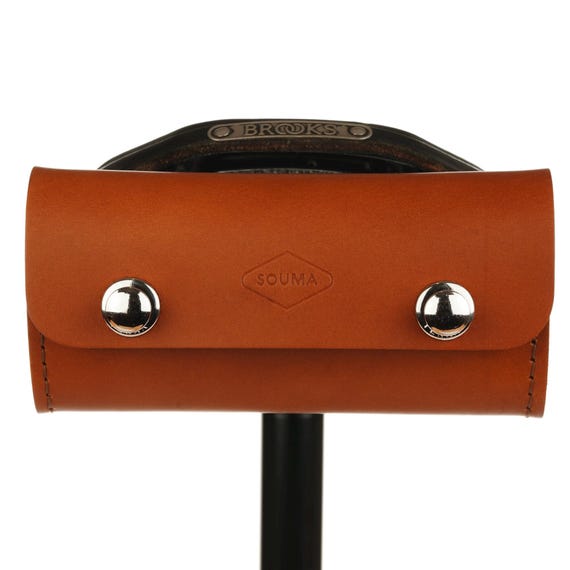 Leder Fahrrad Werkzeugtasche Fahrrad Satteltasche Leder