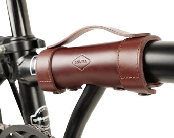 Souma Leather Carry Best Brompton Carry Handle Leather Carry