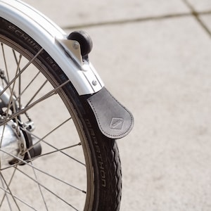 Paraspruzzi in pelle per bicicletta Brompton Parafango Paraspruzzi in pelle per bicicletta pieghevole Brompton Paraspruzzi per Brompton Paraspruzzi in pelle