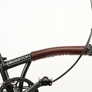 Long Frame Protector for Brompton Velcro T-Line version Accessory for Brompton Accessories Guard for Brompton Bicycle