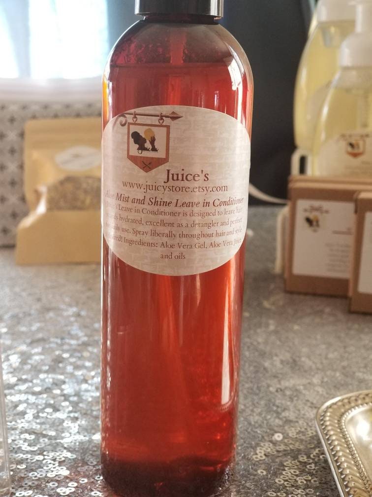 Juice's Aloe Mist and Shine Leave in Conditioner - Etsy