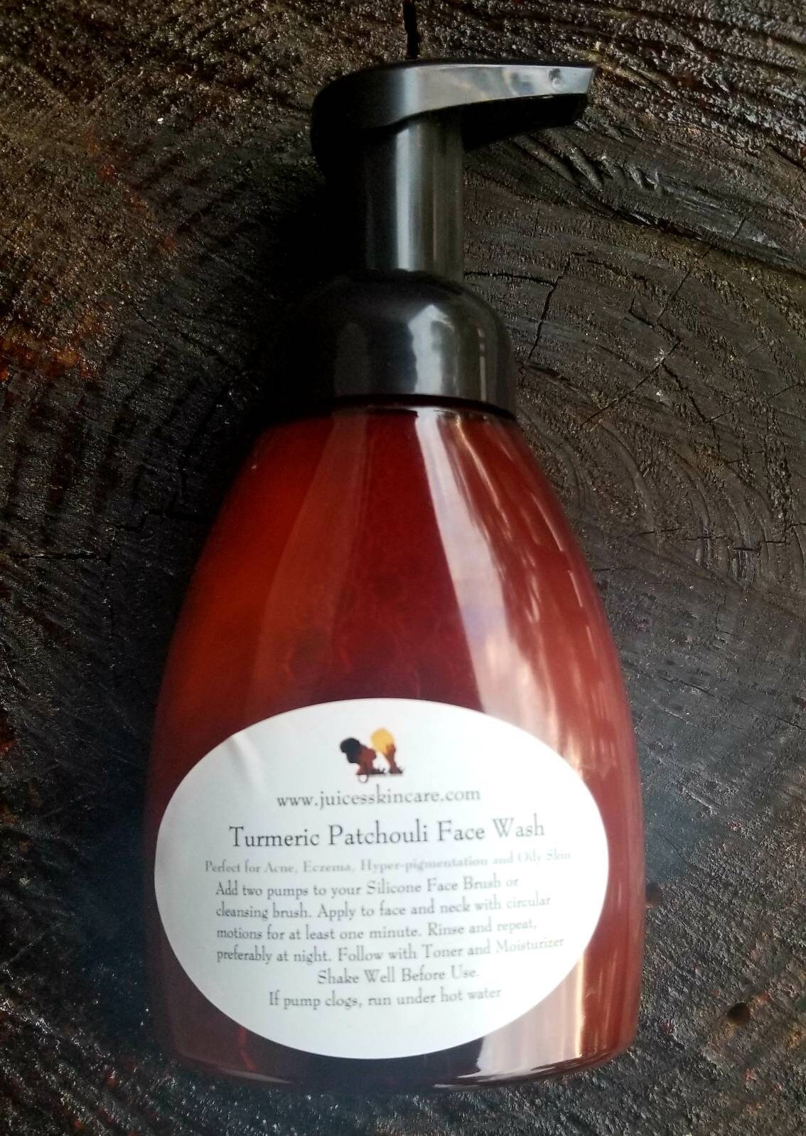 Juice's Turmeric Patchouli Foaming Face Wash