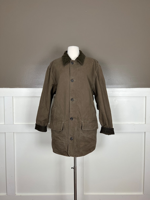 early 2000s vintage GAP chore jacket, brown, mens 