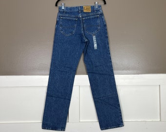 Vintage Lee Jeans, NOS Y2k Straight Leg Jeans, Womens Medium Wash Blue Jeans, 29 x 32