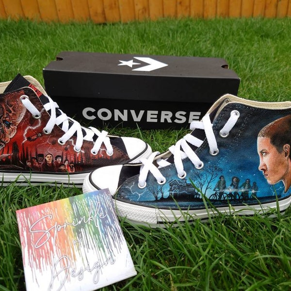 NEW Custom Personalized Hand Painted Canvas Shoes