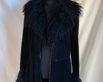 Penny Lane Coat Black Vintage - Etsy