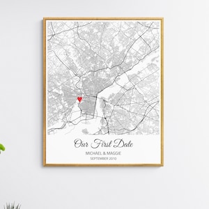 Cadeau voor vriendje verjaardag vriendin-papieren jubileum | Etsy
