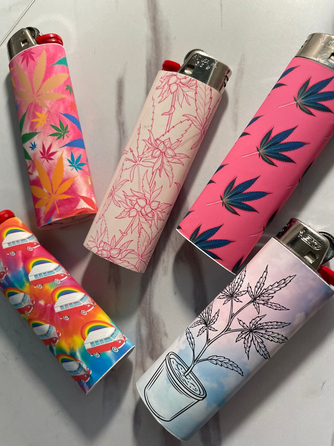 Logo Lighter Wraps For BIC Lighters Custom Lighter Wrap Etsy