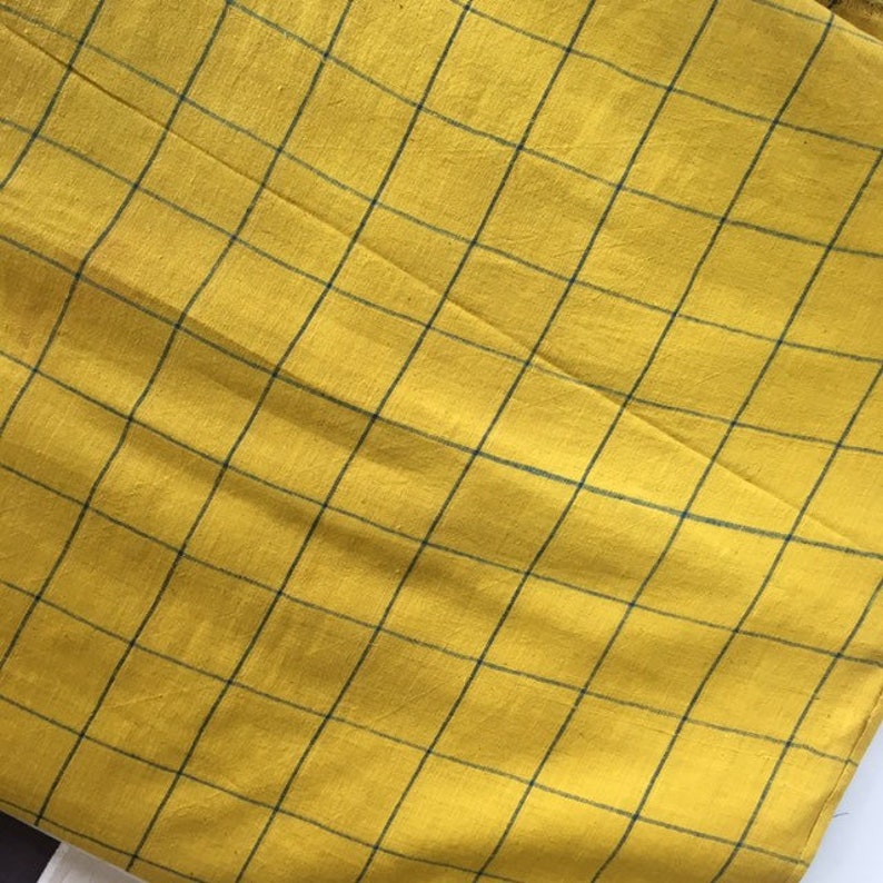 Hand Woven Handspun Cotton Fabric Handloom Cotton Fabric Etsy