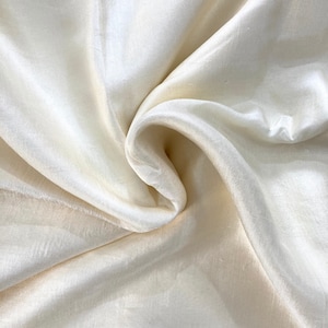 Pure Indian Silk Fabric - Mulberry Silk Fabric - 45'' Width - Indian Silk Fabric - Hand woven Silk Fabric - Hand spun Silk Fabric