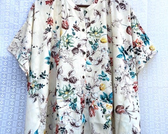 Cotton Rayon Kaftan Dress - Cotton kaftan Dress - Cotton Caftan Shirt - Summer Kaftan Dress - Kaftan Kimono - Cotton Weavers