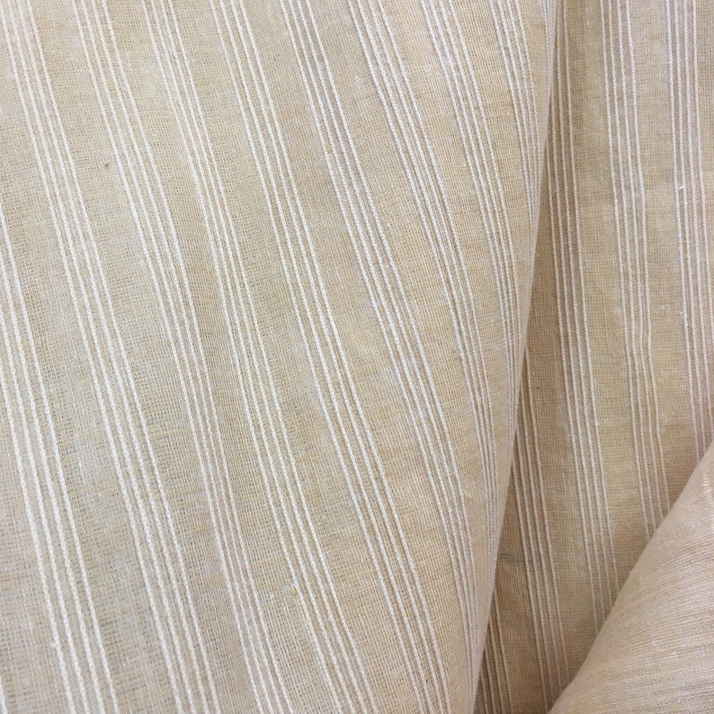 Fabric By The Meter Handloom fabric Pintuck Indian Cotton Fabric Pinstripe Cotton fabric