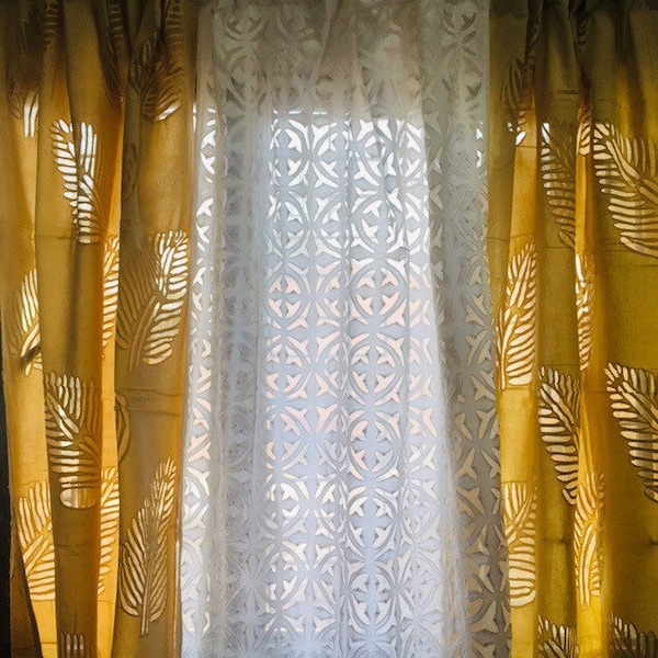 Cotton Curtains - Etsy