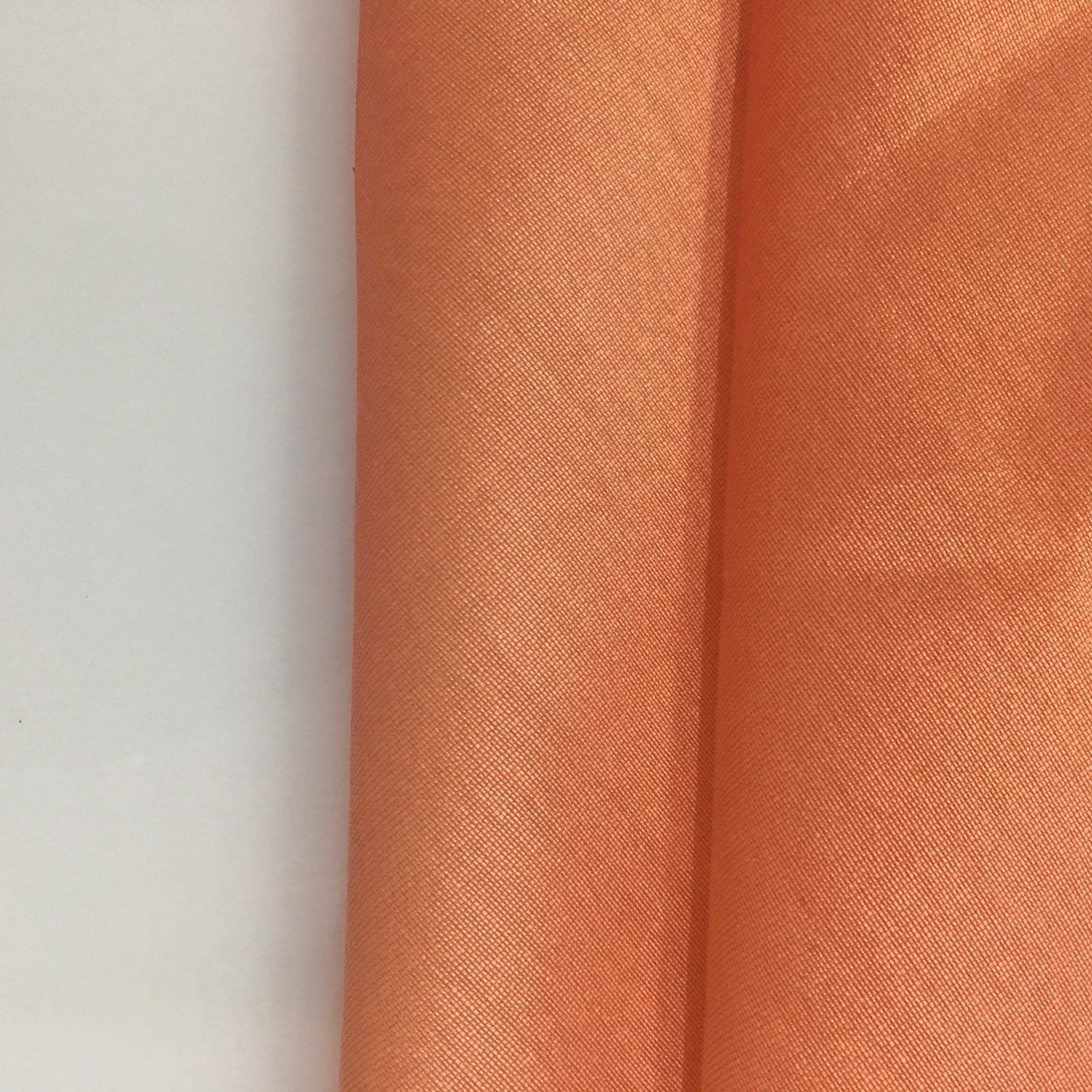 Orange Cotton Silk Fabric Fabric by the Meter Indian Silk Etsy