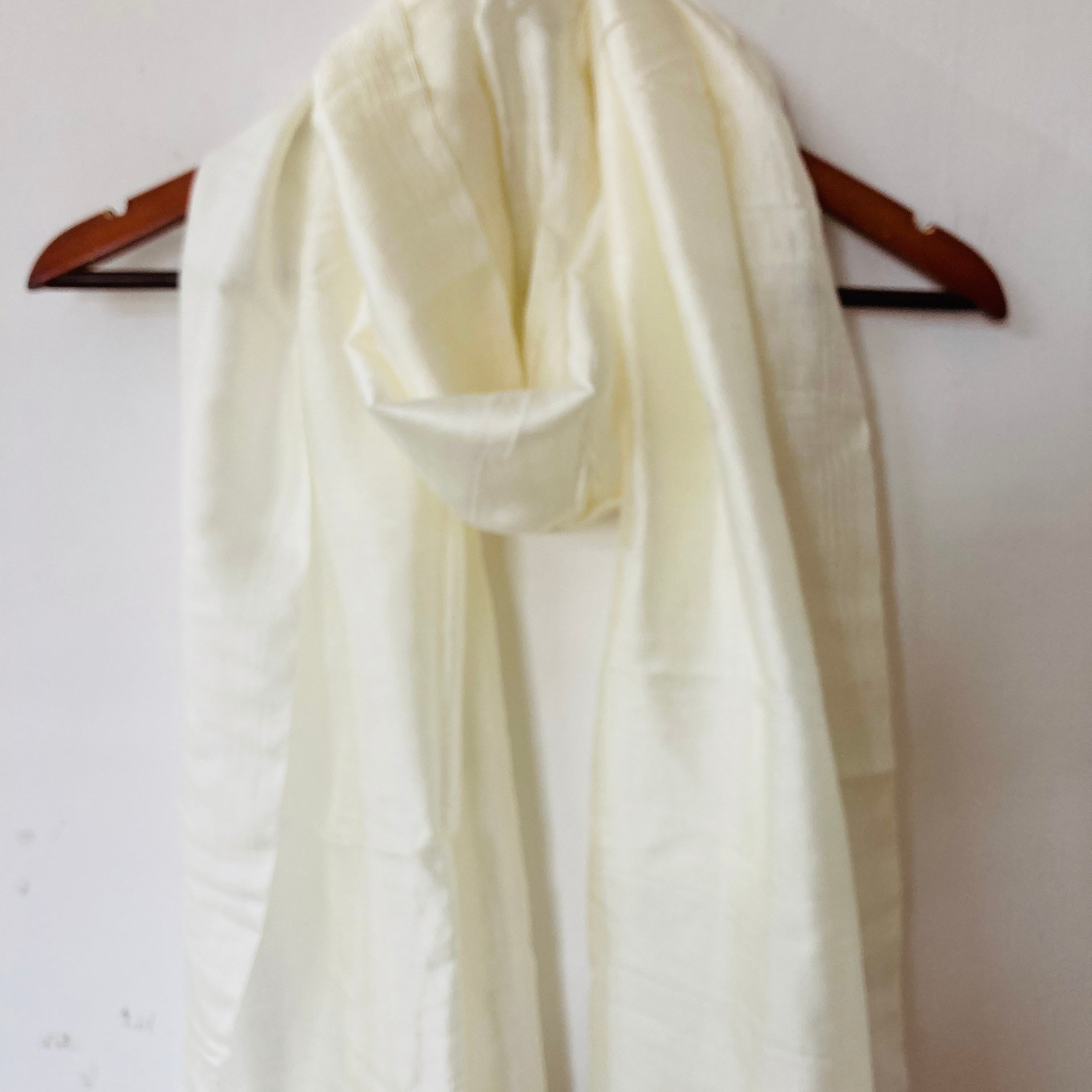 White Silk Scarf Pure Silk Scarf Scarves For Women Etsy