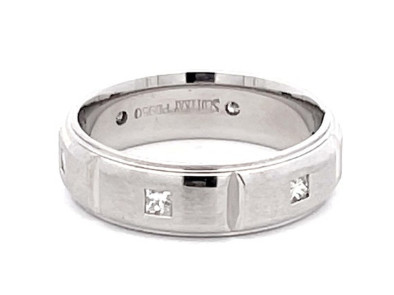 Metal Rockstud Bracelet for Man in Palladium | Valentino US