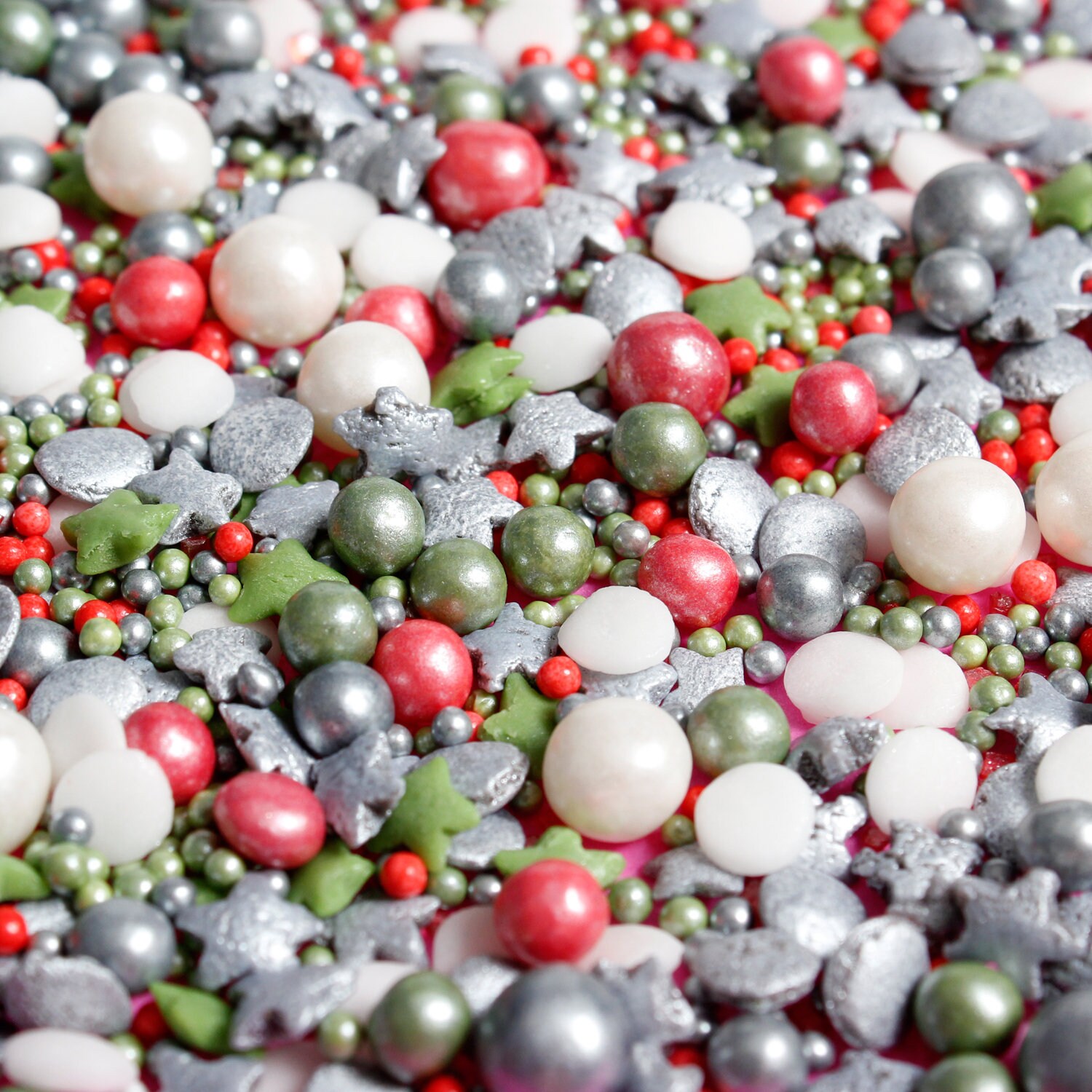 Baubles and Wishes Christmas Sprinkles Cake Sprinkle Suitable Etsy