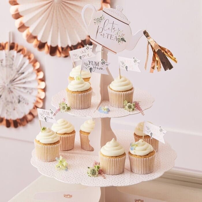 Set di espositori cubici in acrilico per tavolo da dessert Alzata per piccole figure Buffet