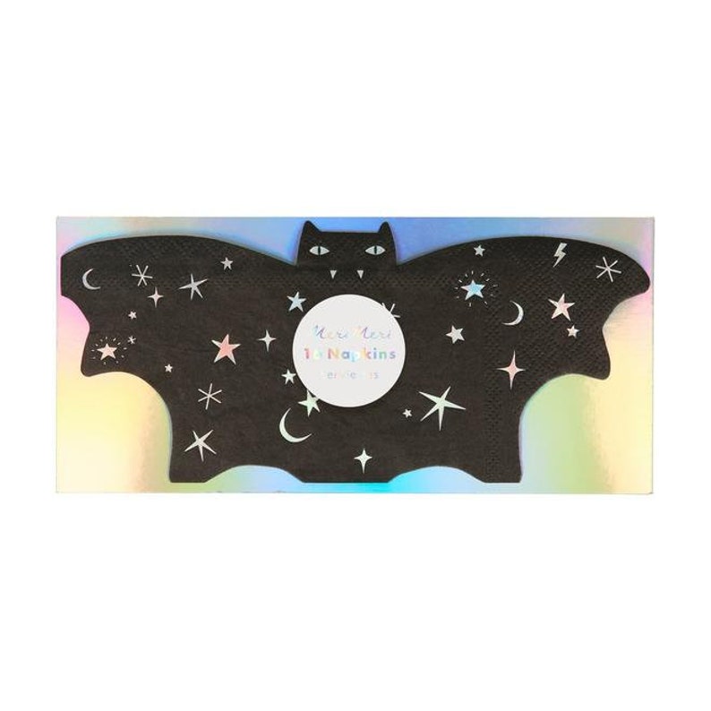 Sparkle Bat Napkins Pack of 16 Birthday Party Kids Party Food Image 1