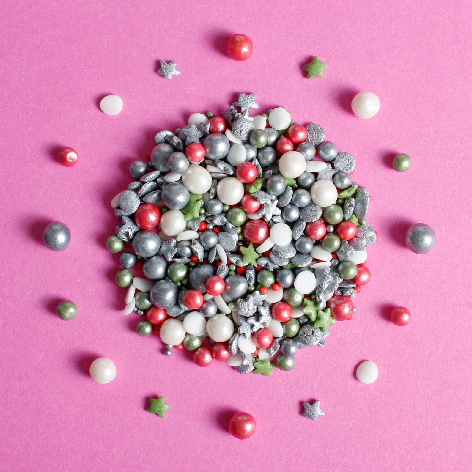 Baubles and Wishes Christmas Sprinkles Cake Sprinkle Suitable Etsy