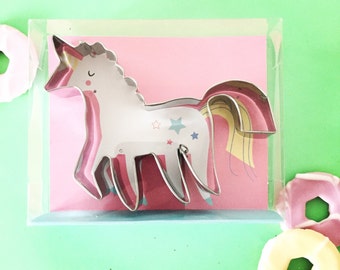 Einhorn Keksausstecher Edelstahl Magisches Tier Wesen Stern Bäcker Pferd Besitzer Geschenk British Baking Keks Enthusiast Kekse Kekse